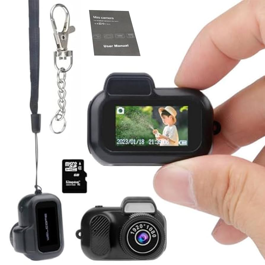 Mini Digital Camera Keychain